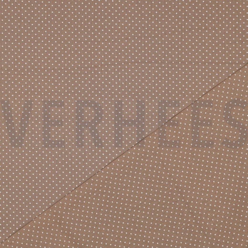 POPLIN PETIT DOTS TAUPE #4