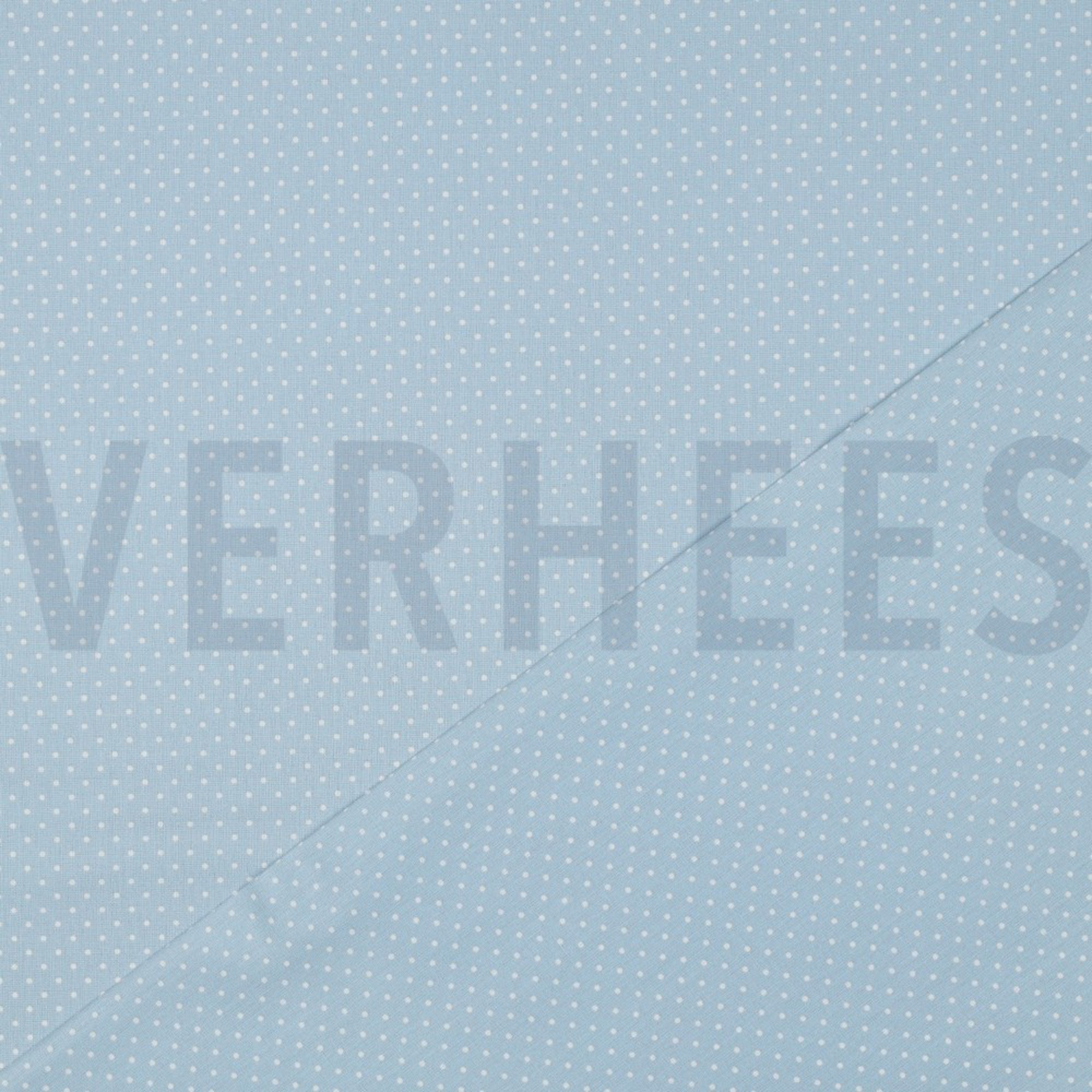 POPLIN PETIT DOTS LIGHT BLUE (high resolution) #4