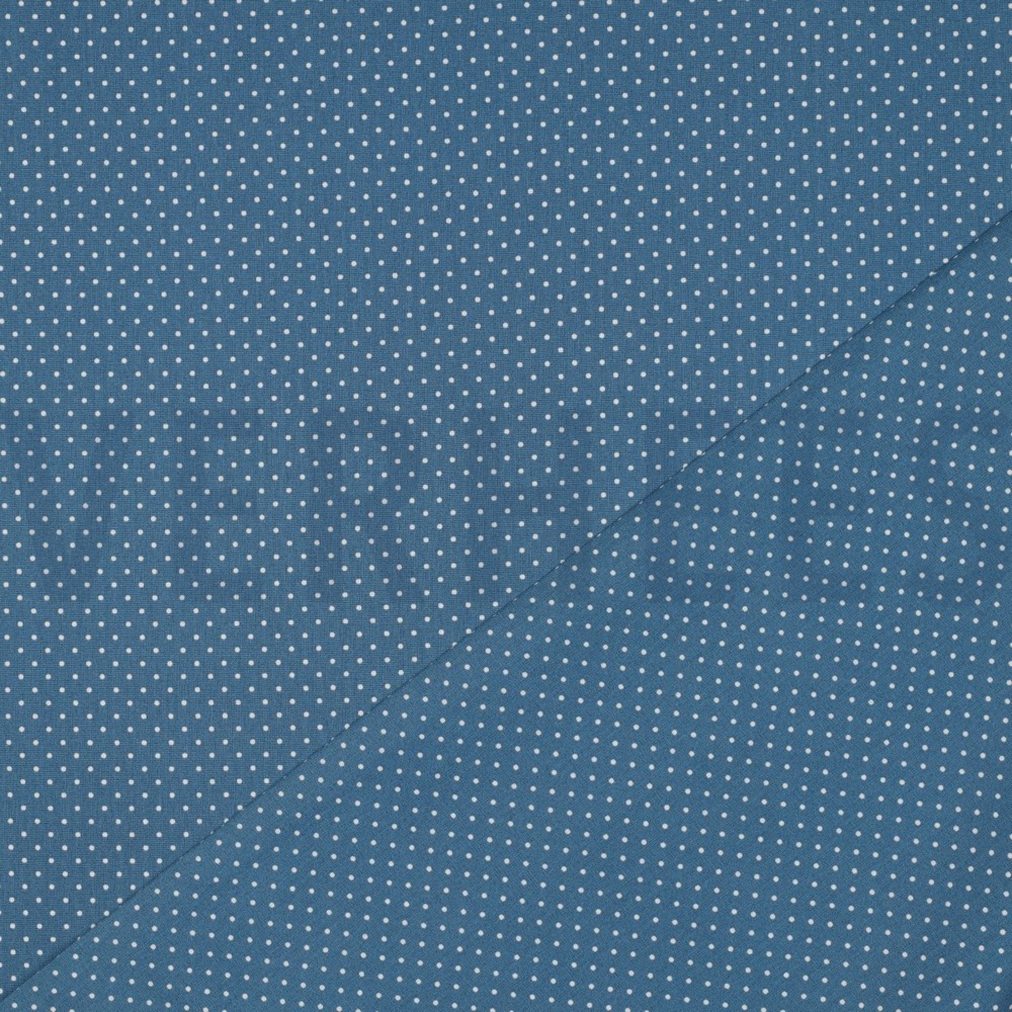 POPLIN PETIT DOTS BLUE (high resolution) #4
