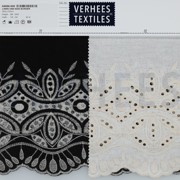 LINEN ONE-SIDE BORDER ECRU (thumbnail) #4