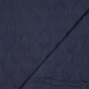 DOUBLE GAUZE QUILT NAVY (thumbnail) #4