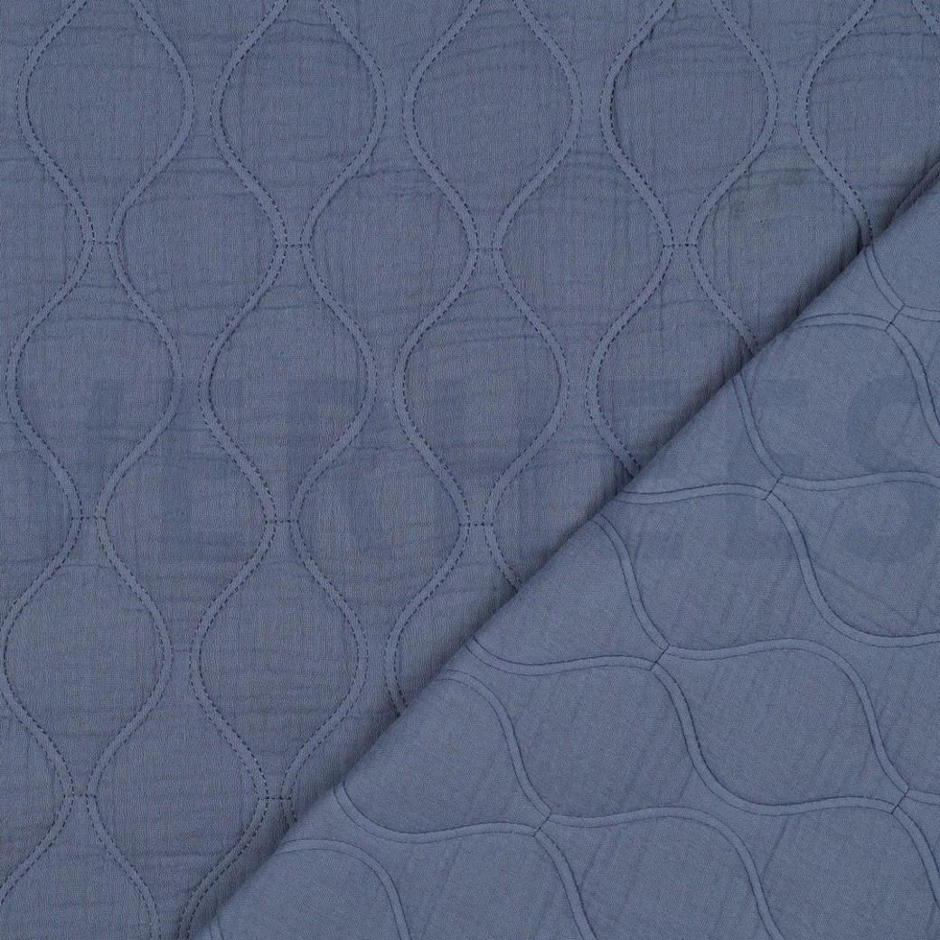 DOUBLE GAUZE QUILT JEANS #4