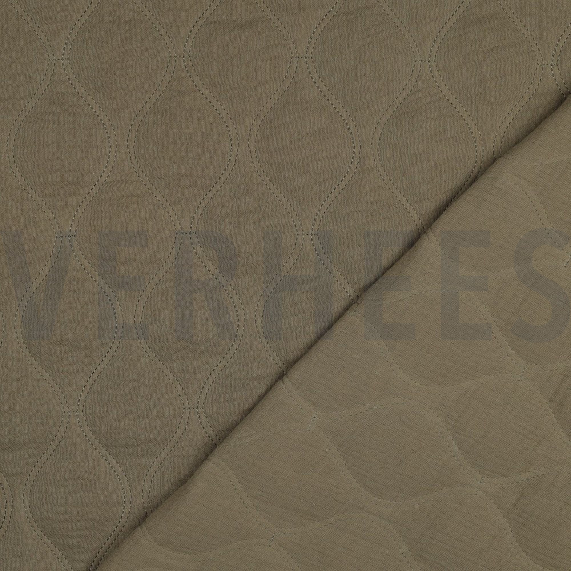 DOUBLE GAUZE QUILT MOSS GREEN (high resolution) #4