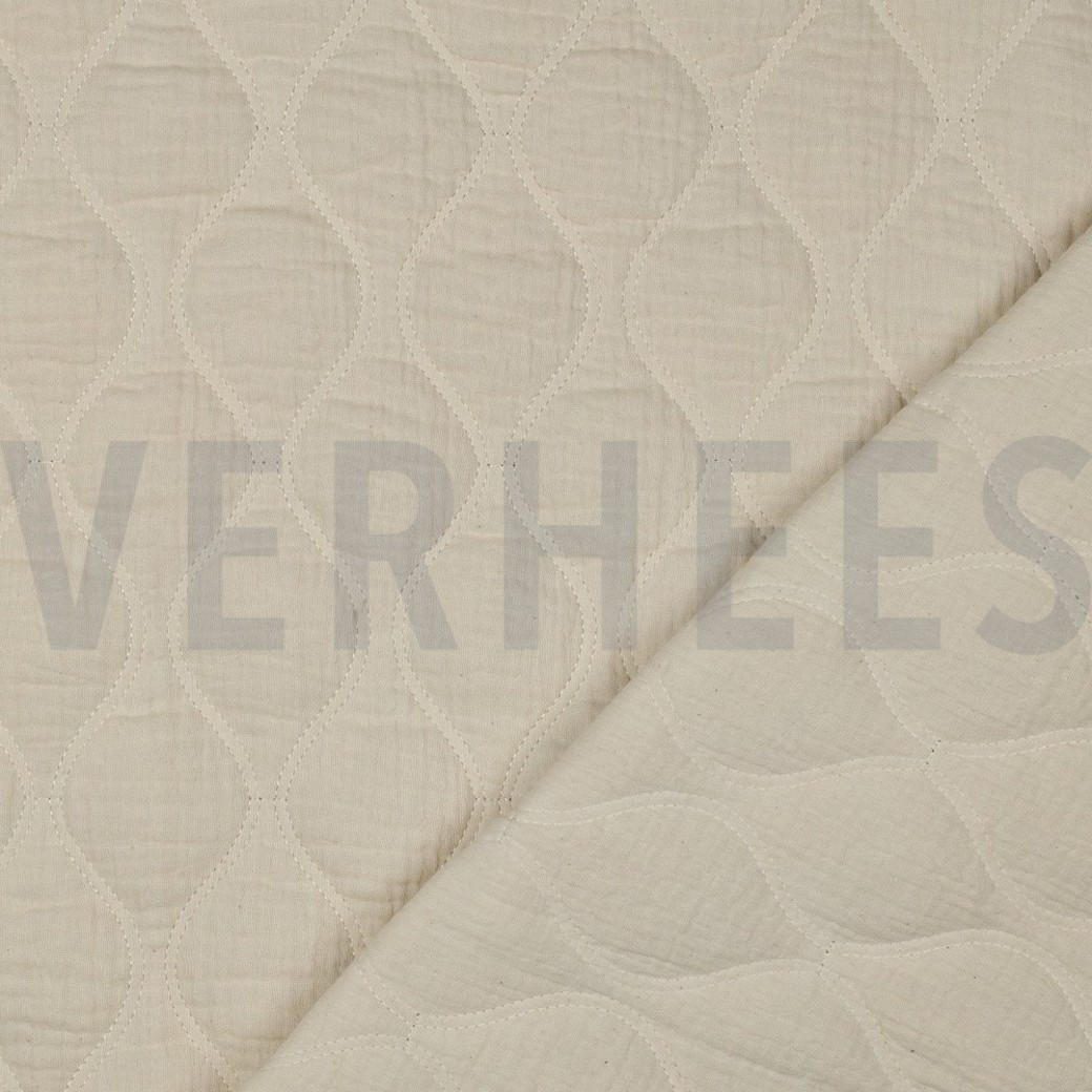 DOUBLE GAUZE QUILT NATURAL #4