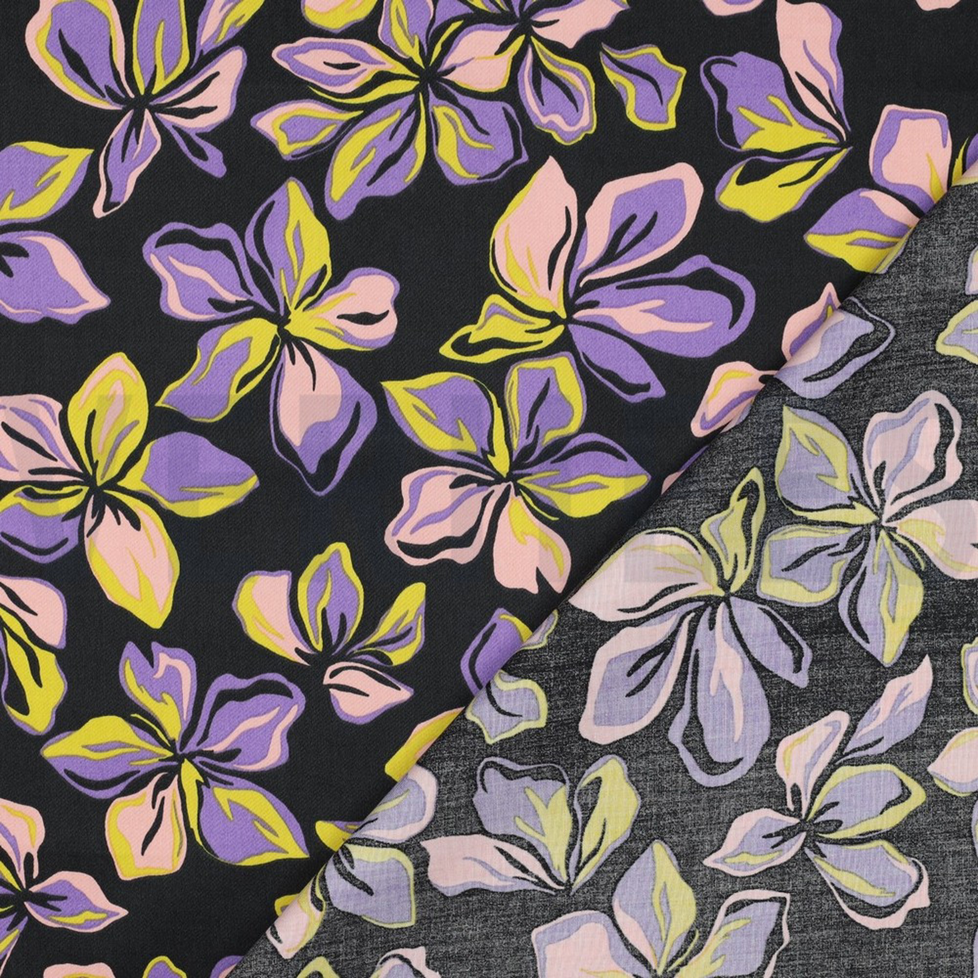 COTTON SATIN FLOWERS BLACK (high resolution) #4