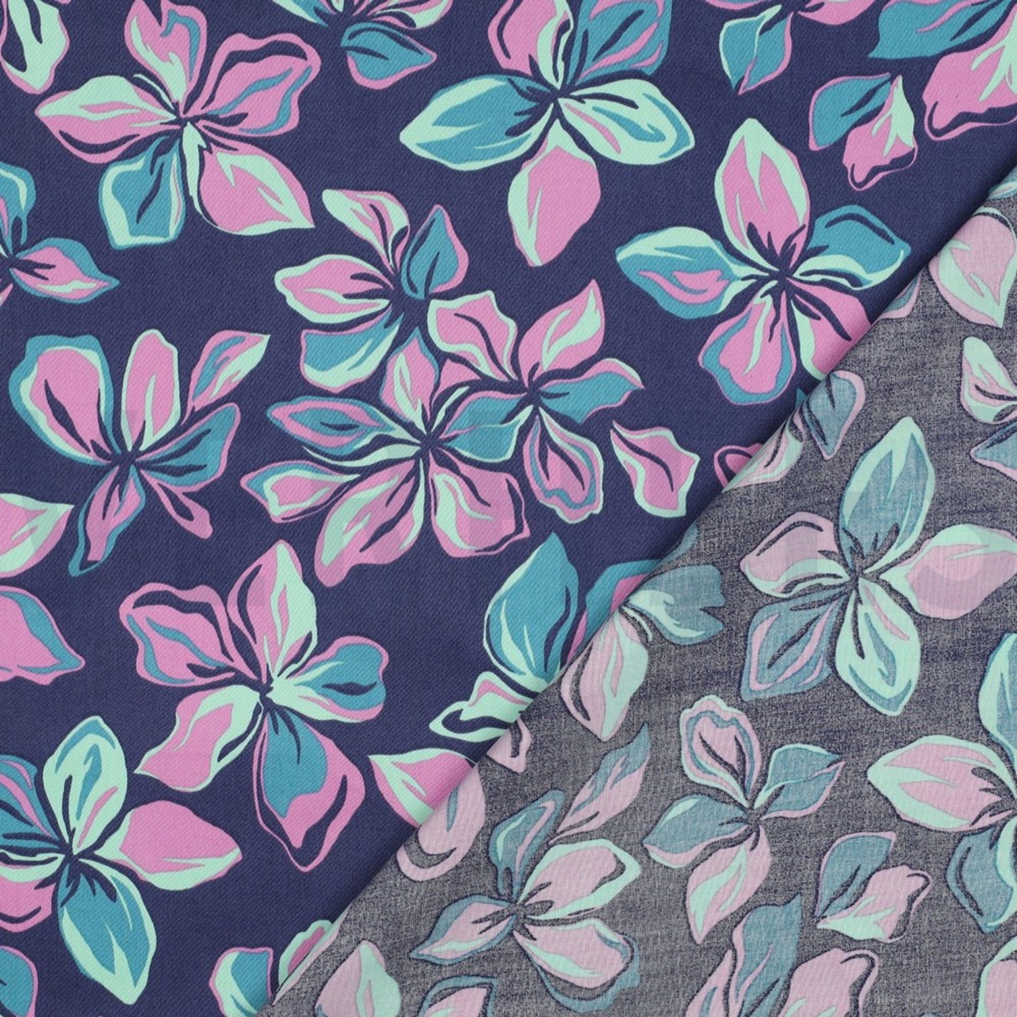 COTTON SATIN FLOWERS NAVY (high resolution) #4