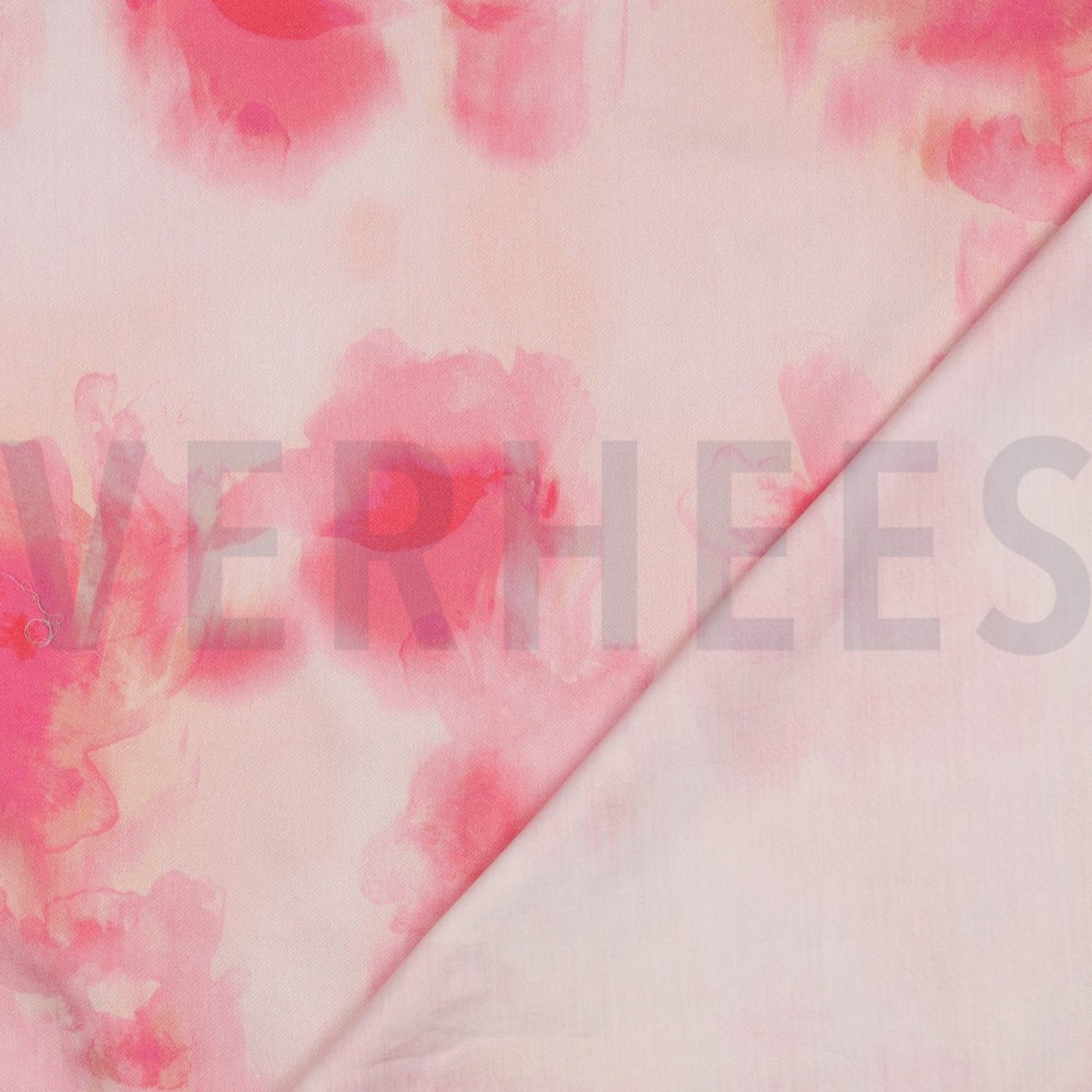 COTTON SATIN DIGITAL FLOWERS PINK (high resolution) #4