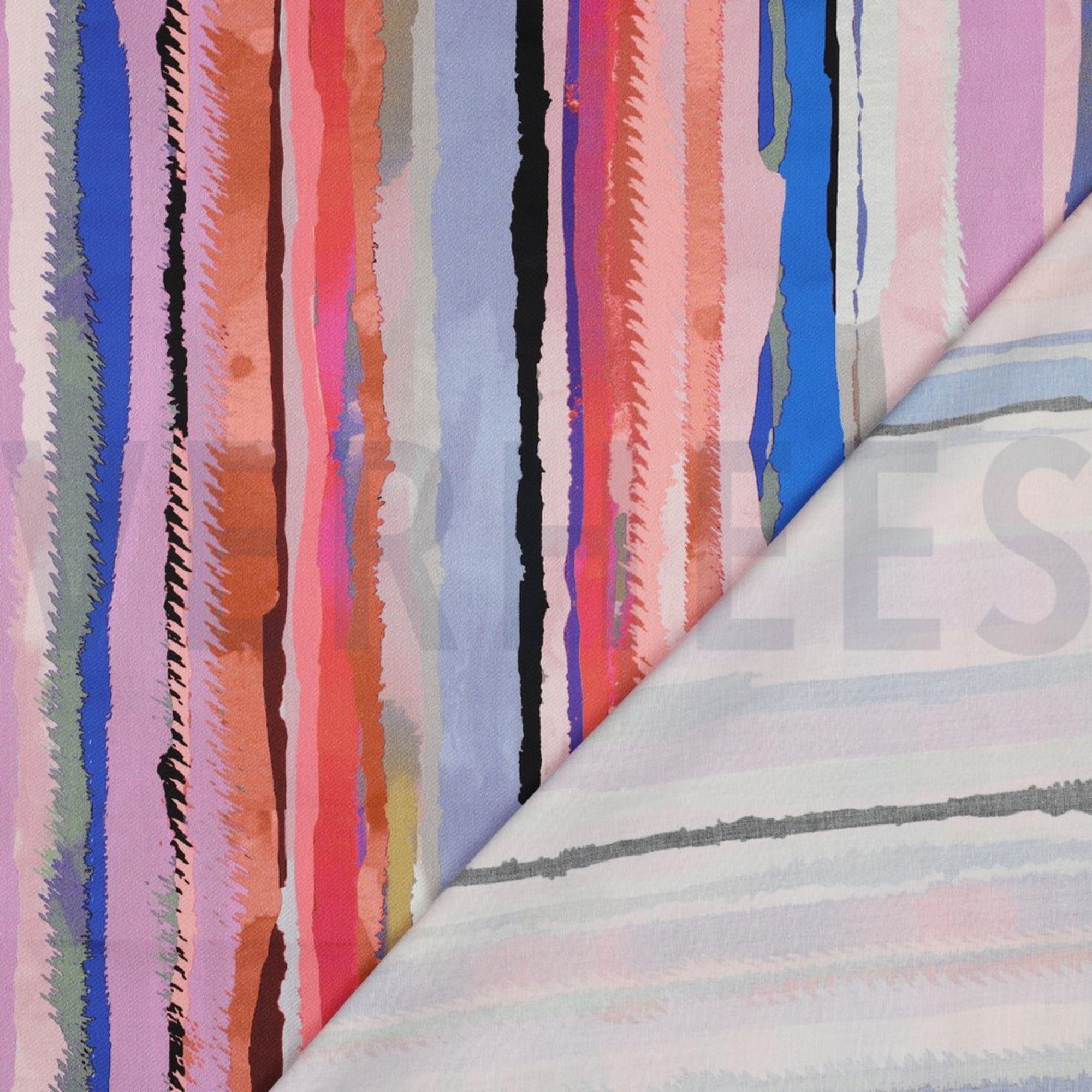 COTTON SATIN DIGITAL STRIPES MAUVE (high resolution) #4