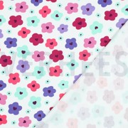 FRENCH TERRY ABSTRACT FLOWERS OFF-WHITE (thumbnail) #4