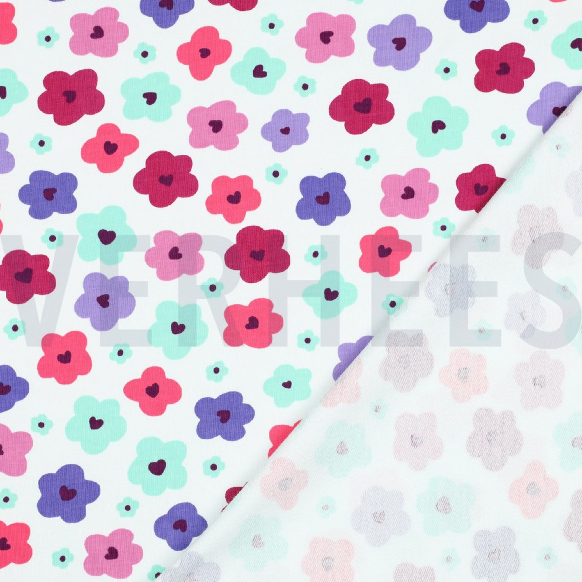 FRENCH TERRY ABSTRACT FLOWERS OFF-WHITE (high resolution) #4
