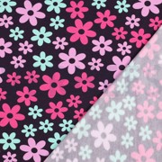 SOFT SWEAT FLOWERS ANTHRACITE (thumbnail) #4