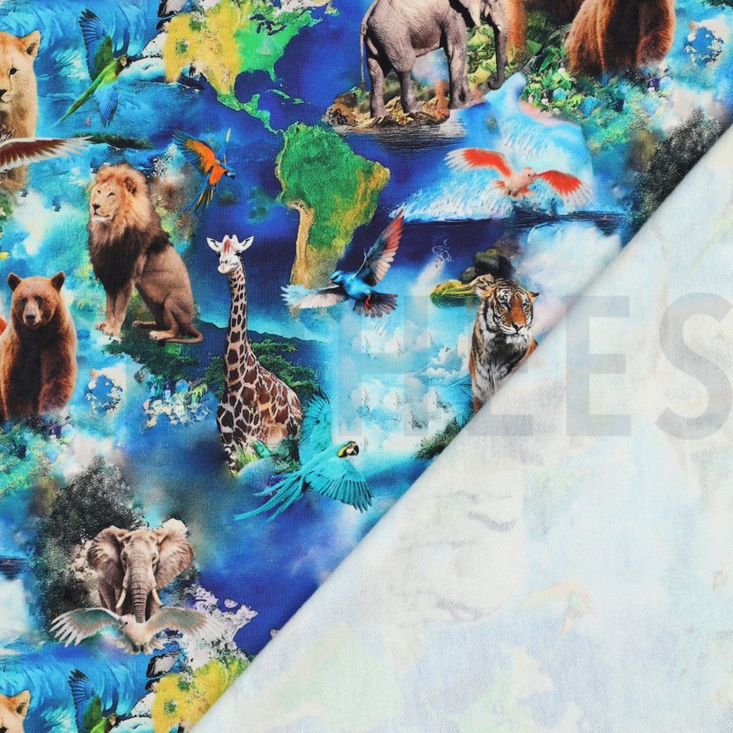 SWEAT DIGITAL ANIMALS BLUE #4
