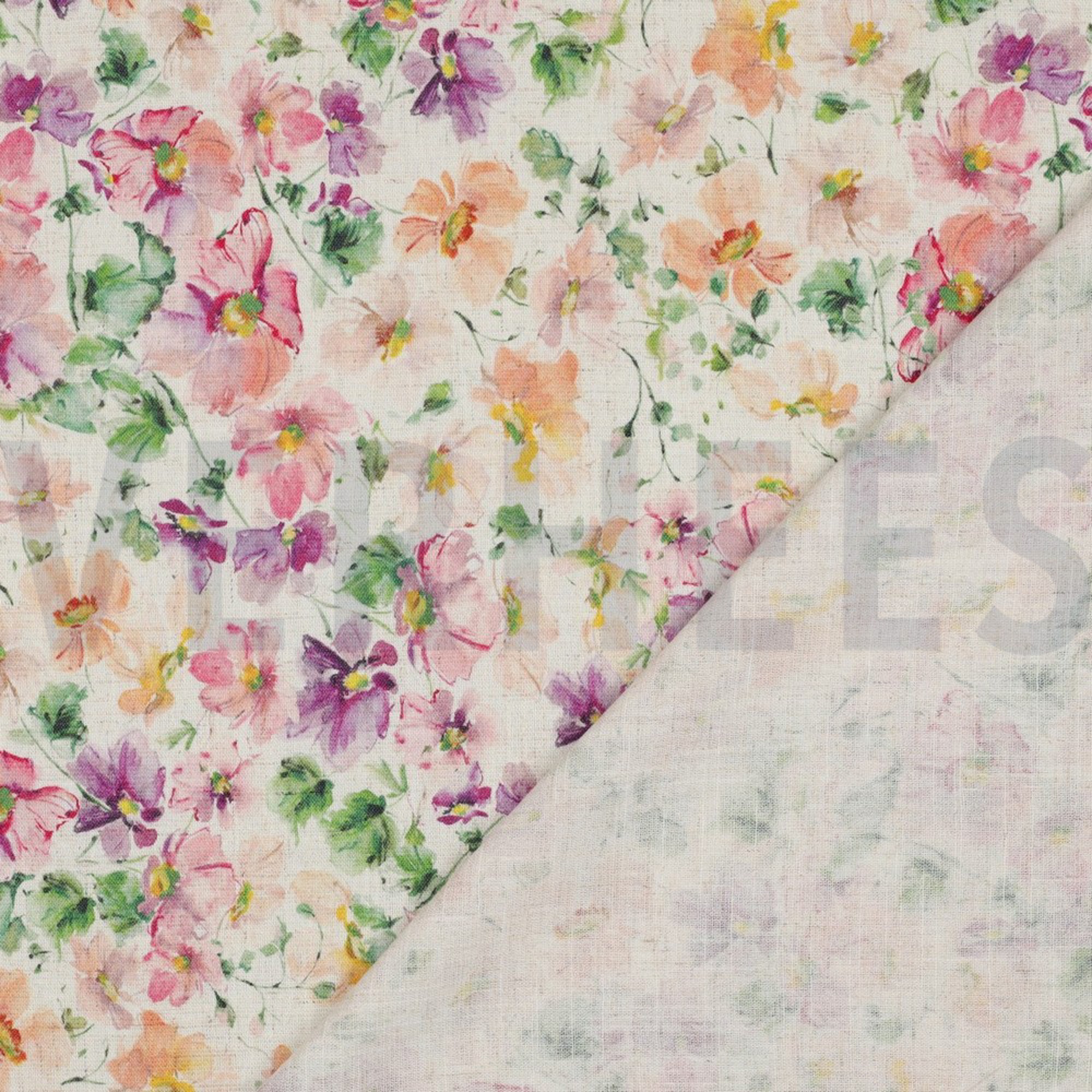 LINEN VISCOSE CRÊPE DIGITAL FLOWERS MULTICOLOUR (high resolution) #4