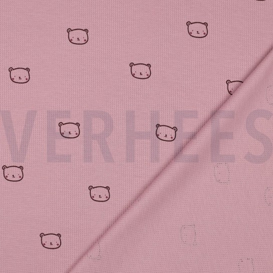 WAFELJERSEY BEREN MAUVE #7
