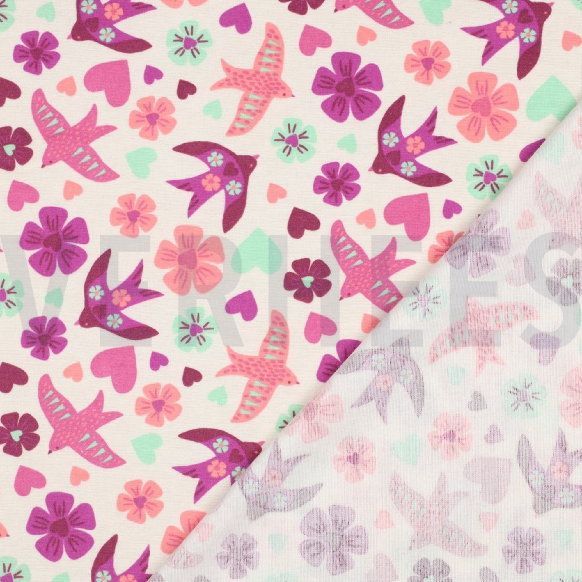 FLANNEL BIRDS OFF-WHITE (high resolution) #4
