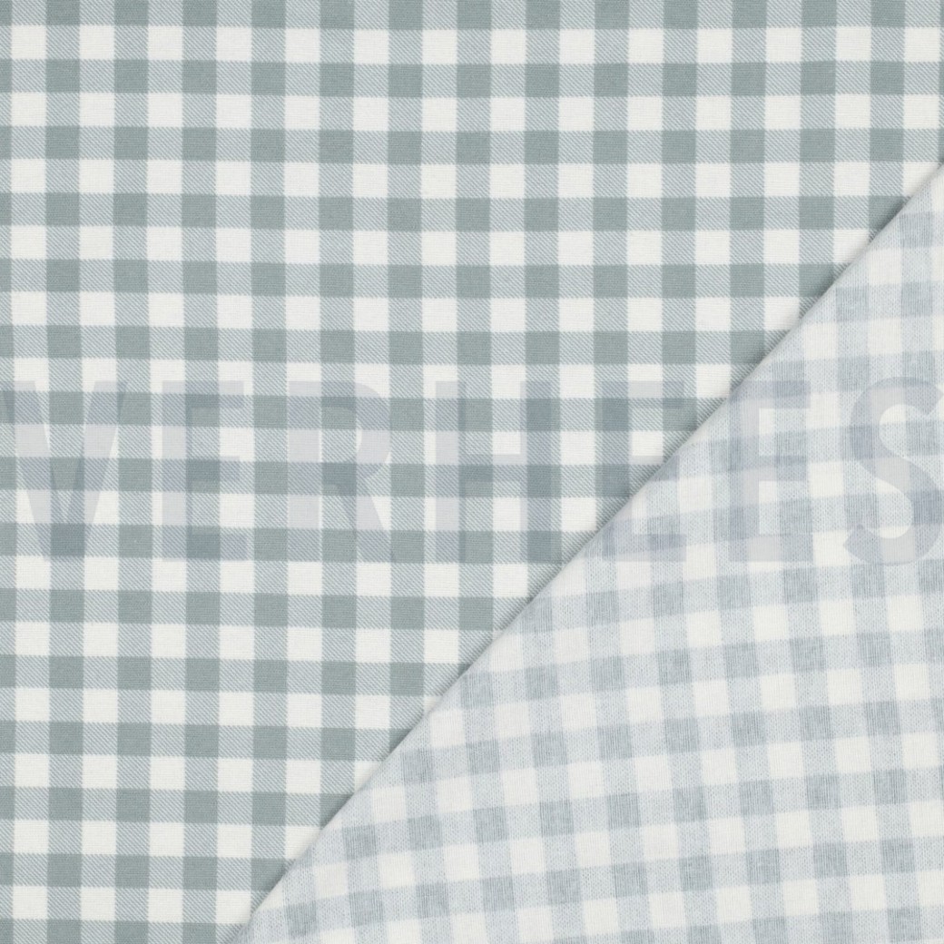 FLANNEL CHECKS SAGE #4