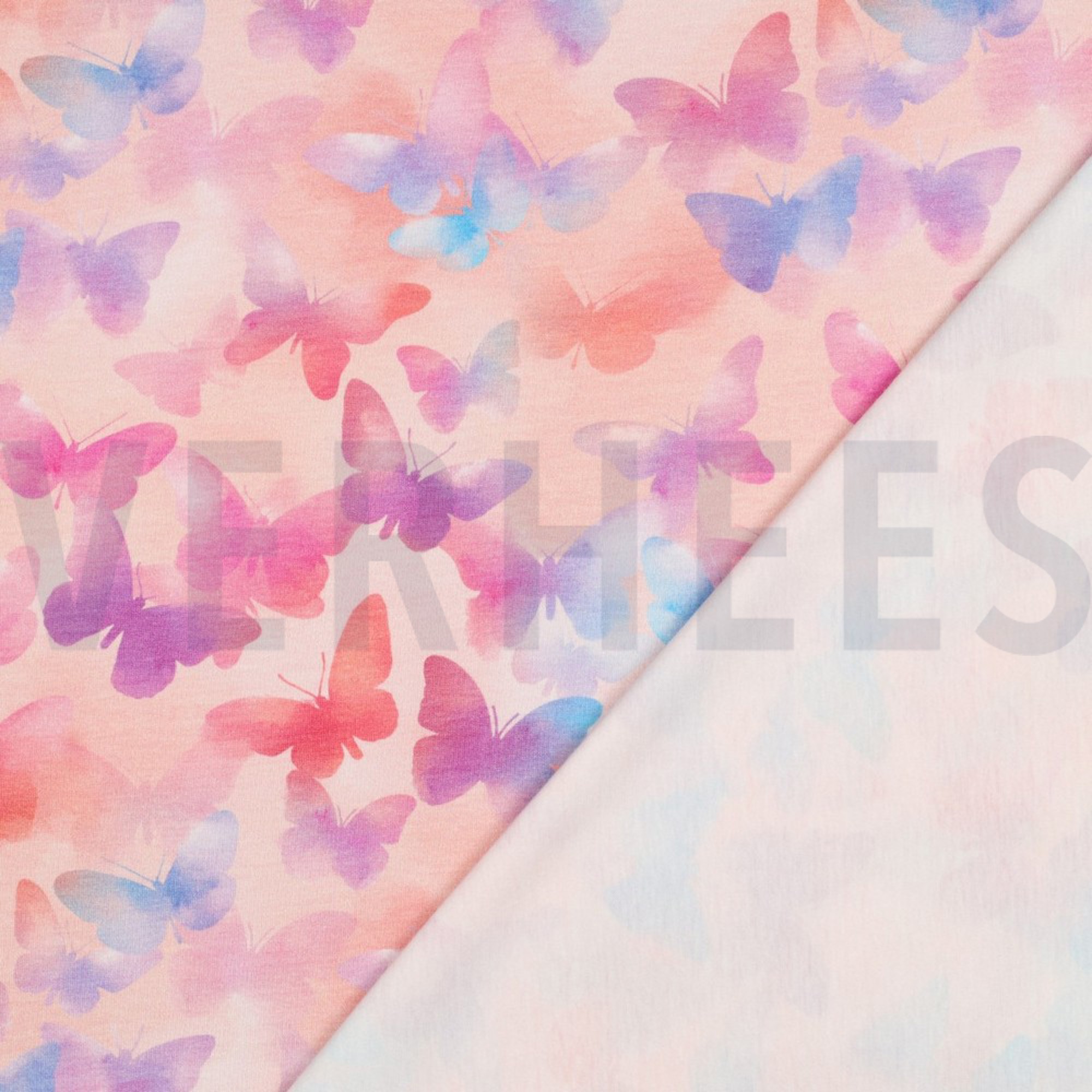 JERSEY DIGITAL BUTTERFLIES LIGHT PINK (high resolution) #4