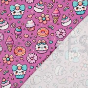 JERSEY DIGITAL FOOD FUCHSIA (thumbnail) #4