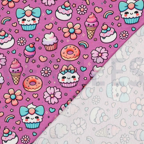 JERSEY DIGITAL NAHRUNG FUCHSIE #7