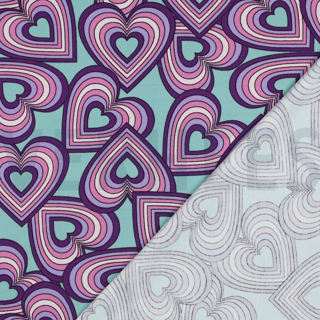 JERSEY HEARTS DARK MINT #4