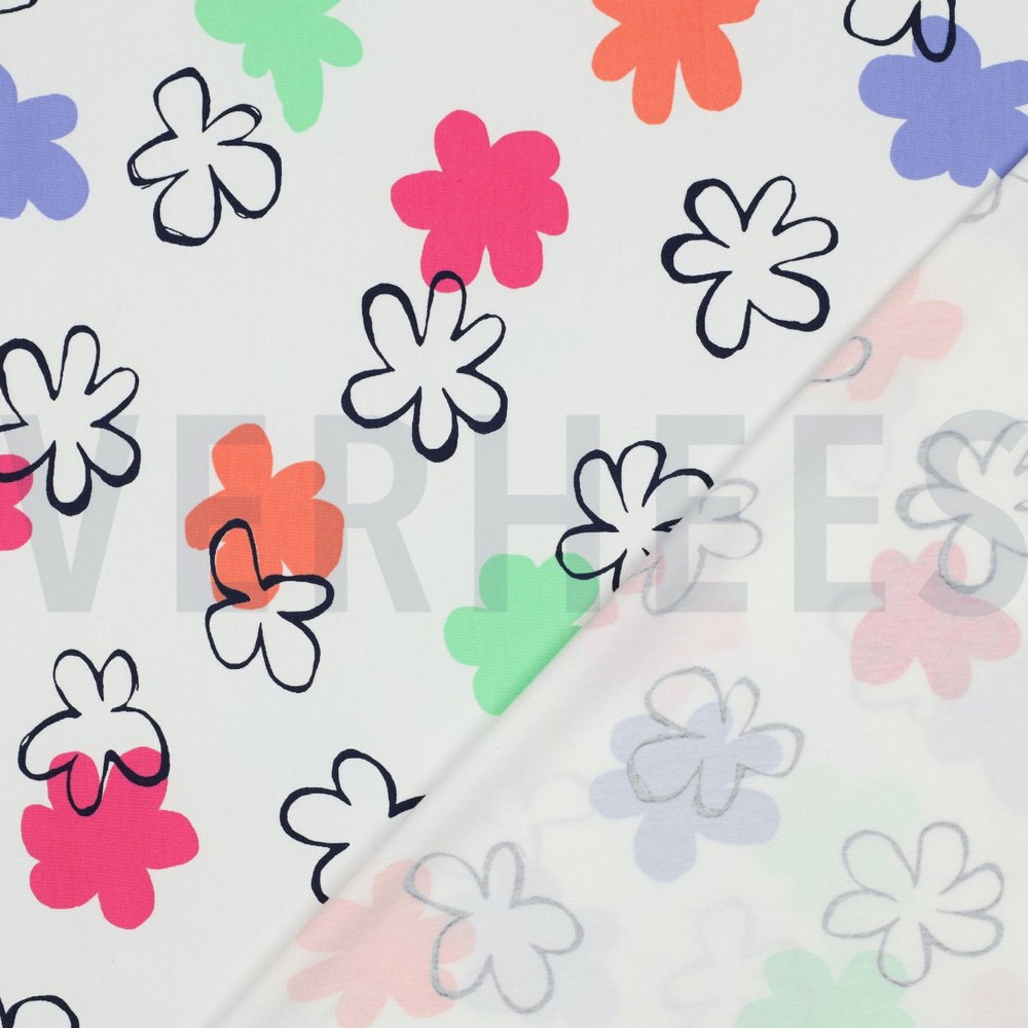 JERSEY FLOWERS WHITE (high resolution) #4