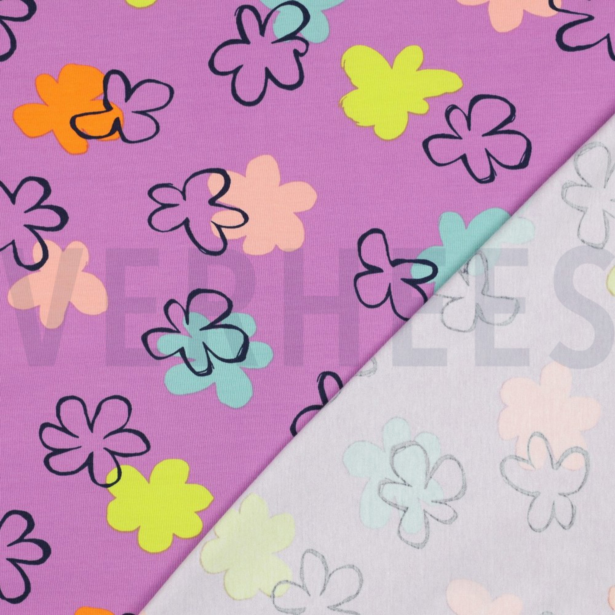 JERSEY FLOWERS PURPLE (high resolution) #4
