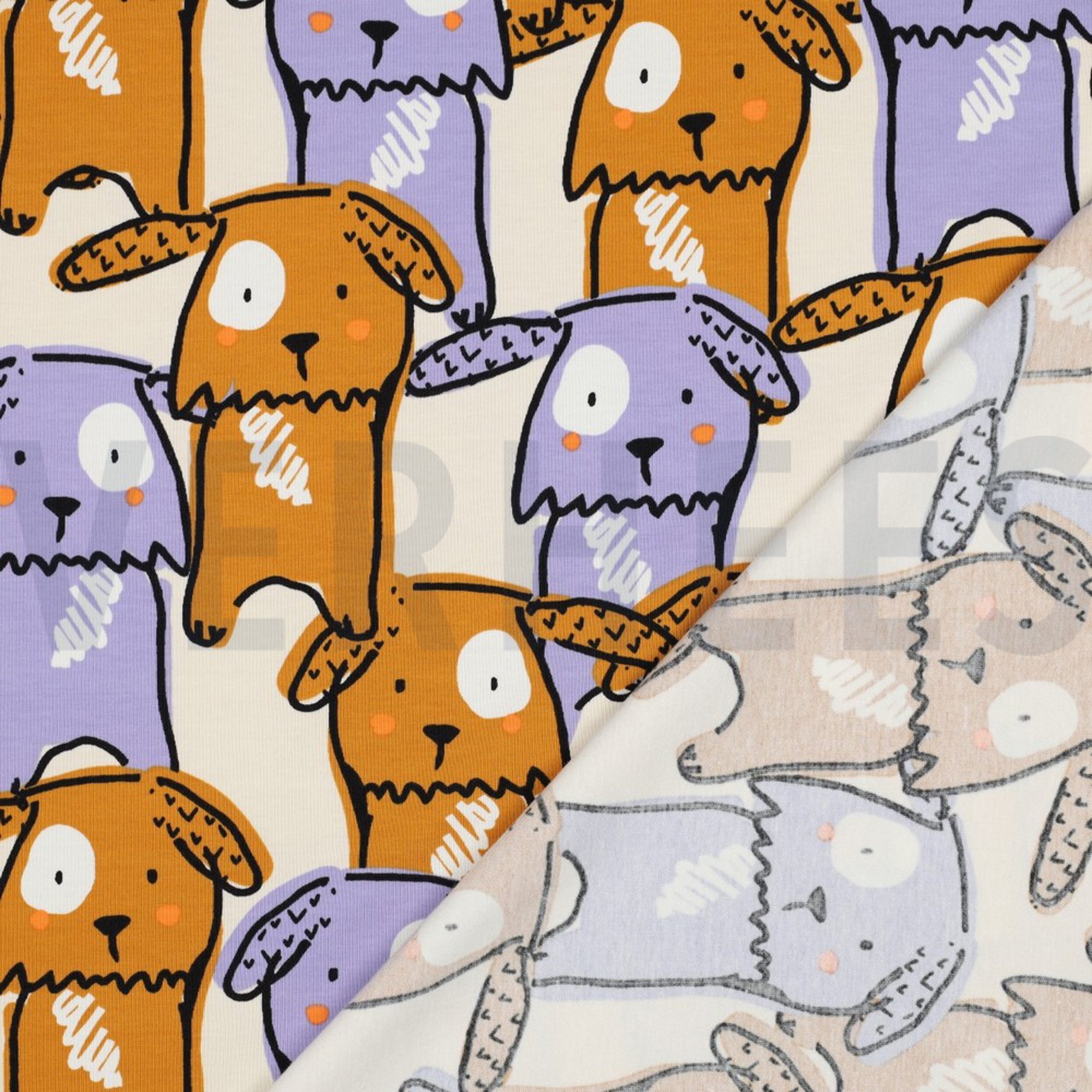 JERSEY DOGS ECRU (high resolution) #4