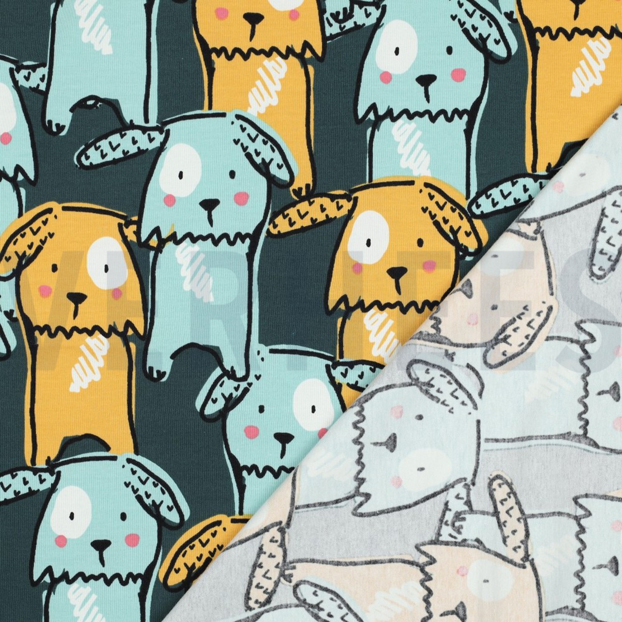 JERSEY DOGS DARK GREEN (high resolution) #4