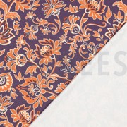 PUNTA DI ROMA PAISLEY FLOWERS DARK PURPLE (thumbnail) #4
