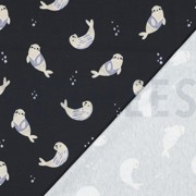 JERSEY GOTS DIGITAL SEALS NAVY (thumbnail) #4