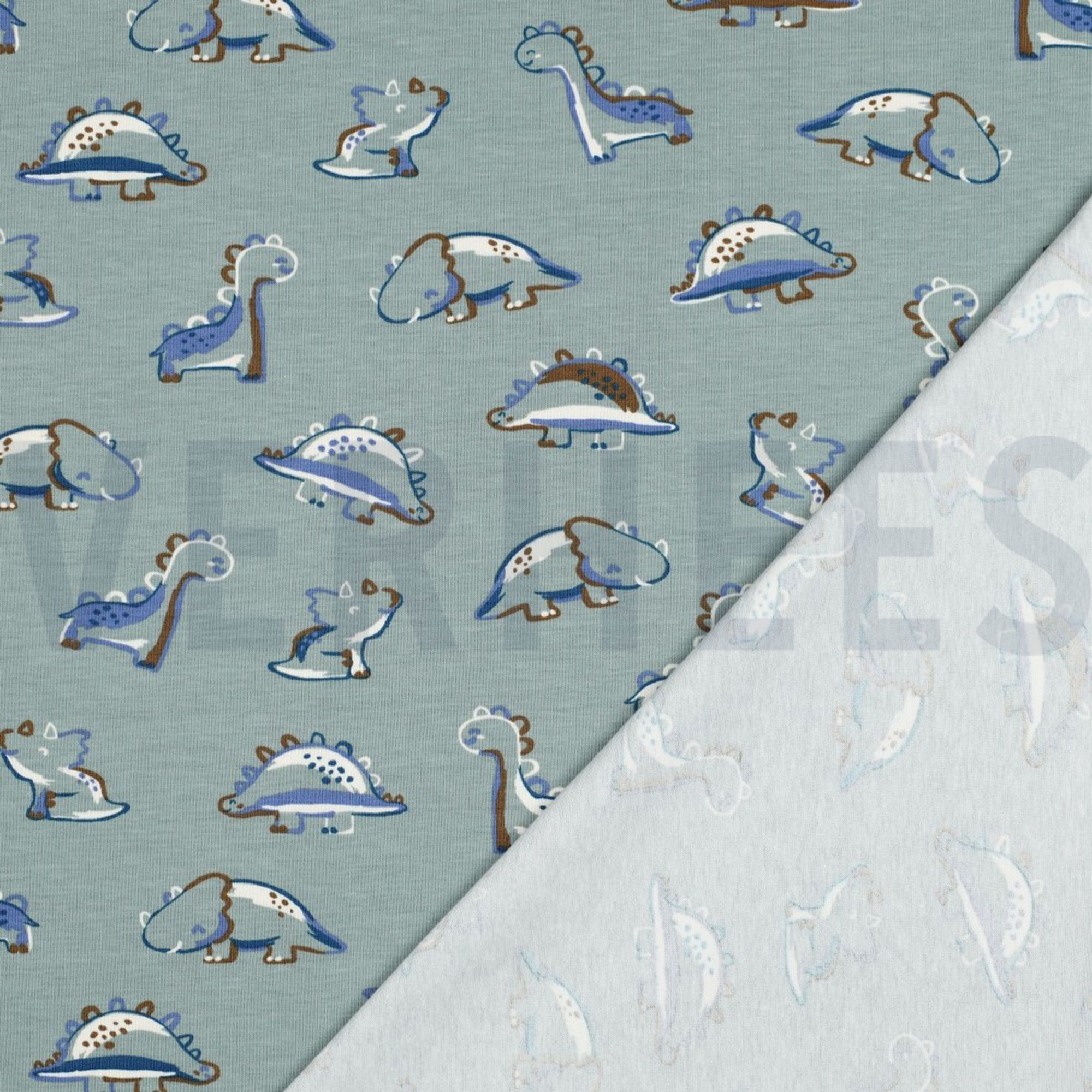 JERSEY GOTS DINOSAURS SAGE (high resolution) #4