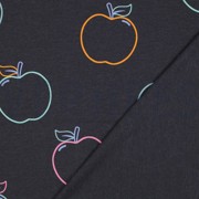 JERSEY MELANGE APPLES ANTHRACITE (thumbnail) #4