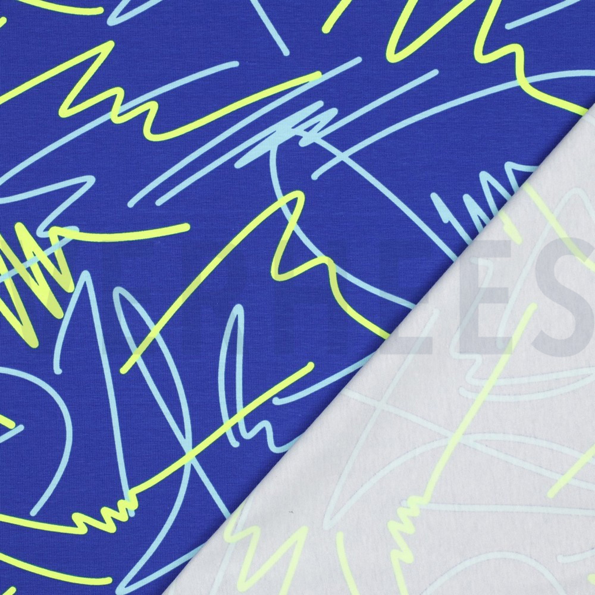 JERSEY NEON ABSTRACT COBALT (high resolution) #4