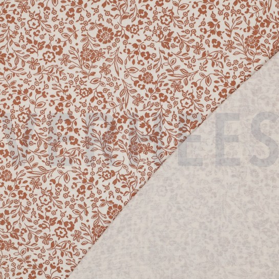 MUSSELIN BLUMEN ECRU #7