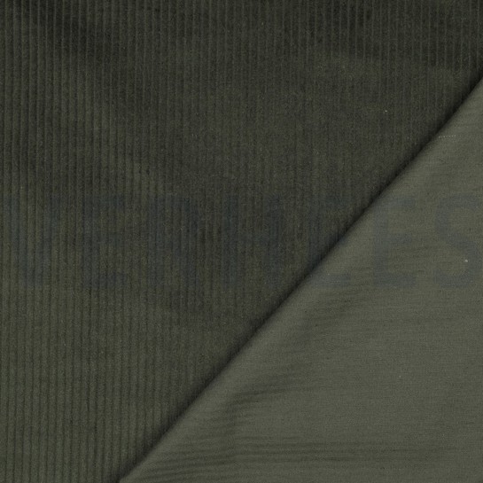 GEWASCHEN CORD 4.5W JÄGERGRÜN #7