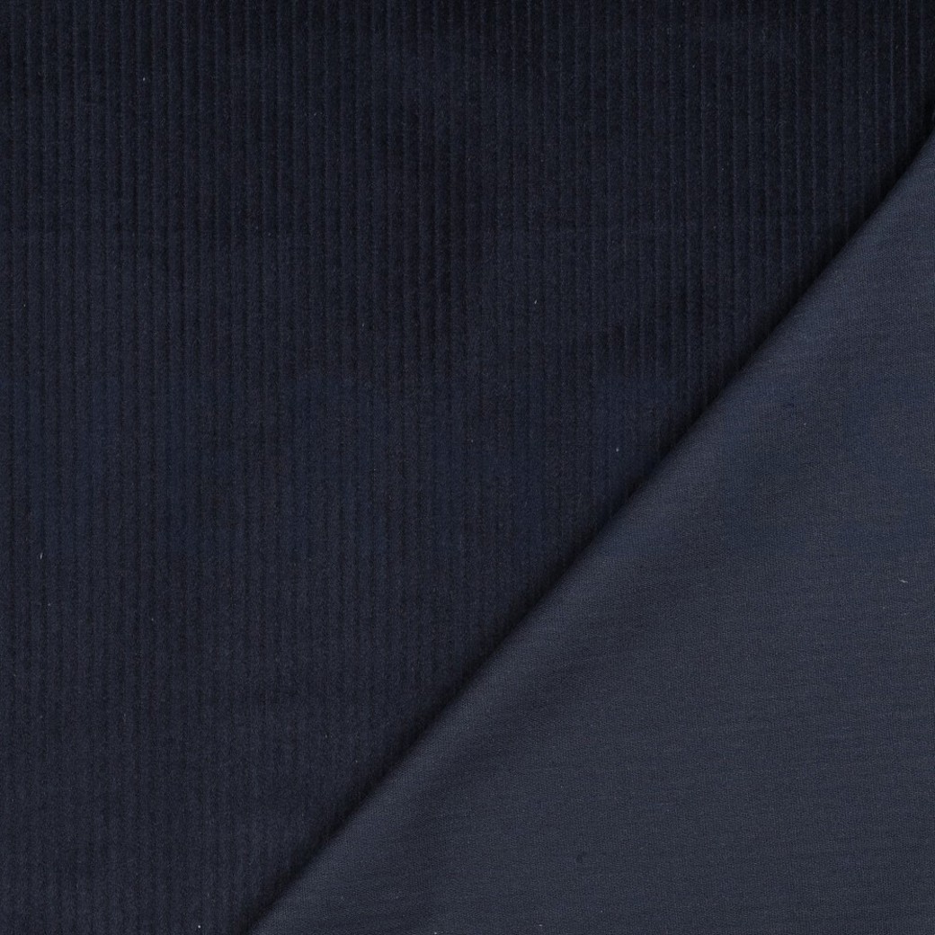WASHED CORD 4.5W NAVY #4