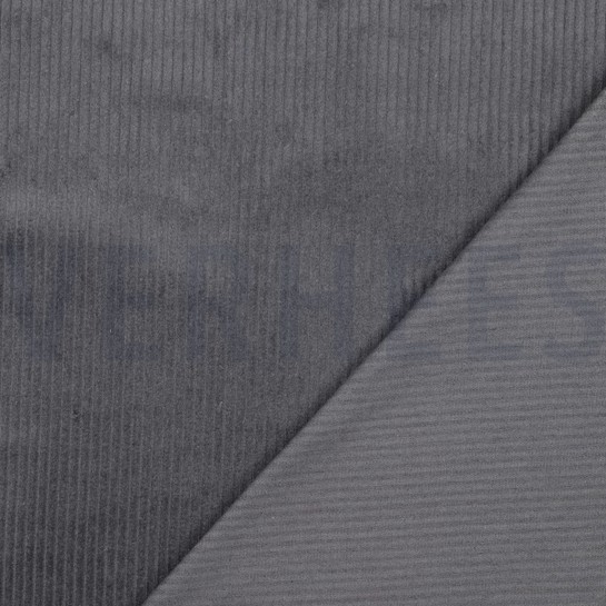 WASHED CORD 4.5W DARK GREY #7