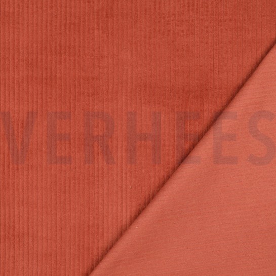 GEWASCHEN CORD 4.5W TERRACOTTA #7