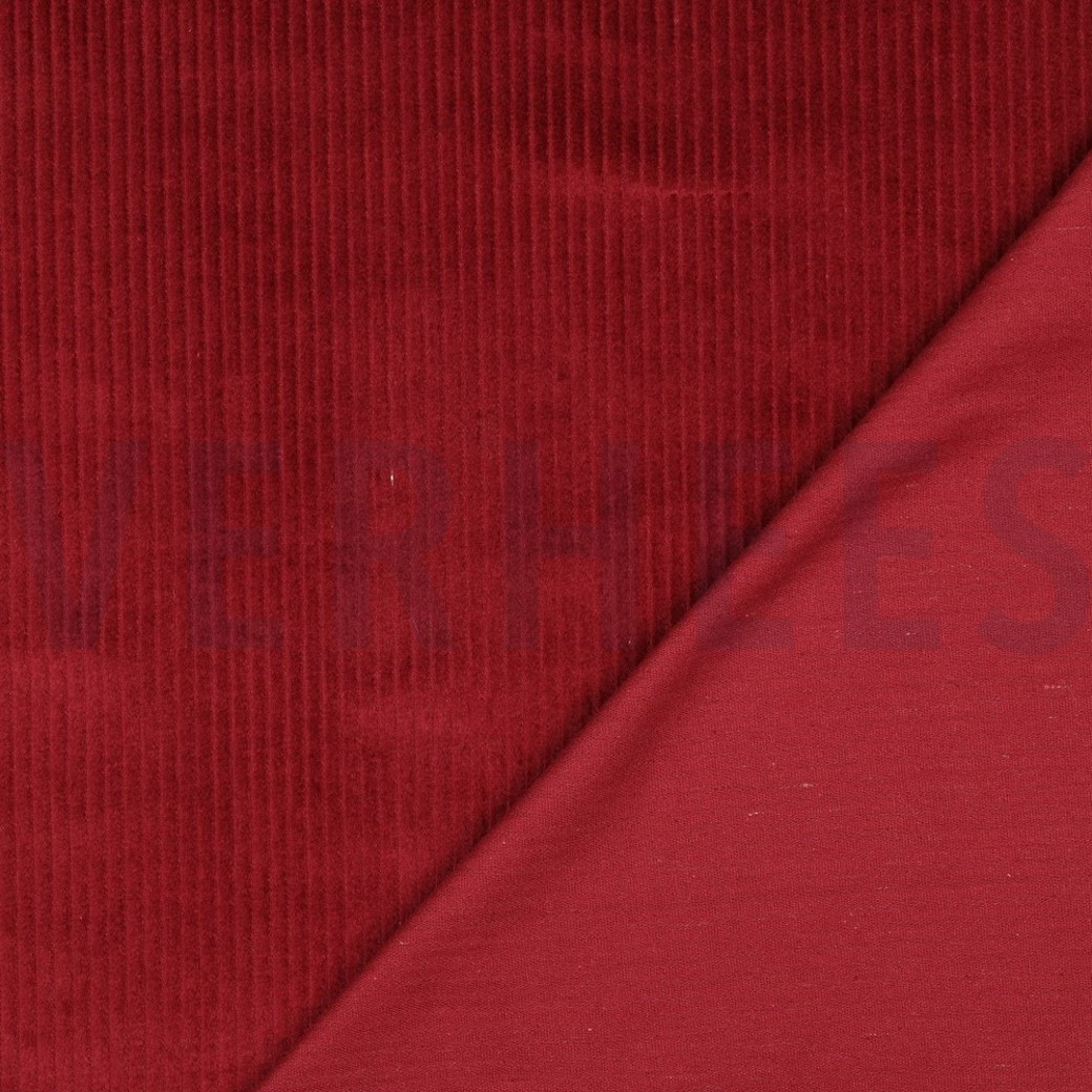 WASHED CORD 4.5W WINE RED #4