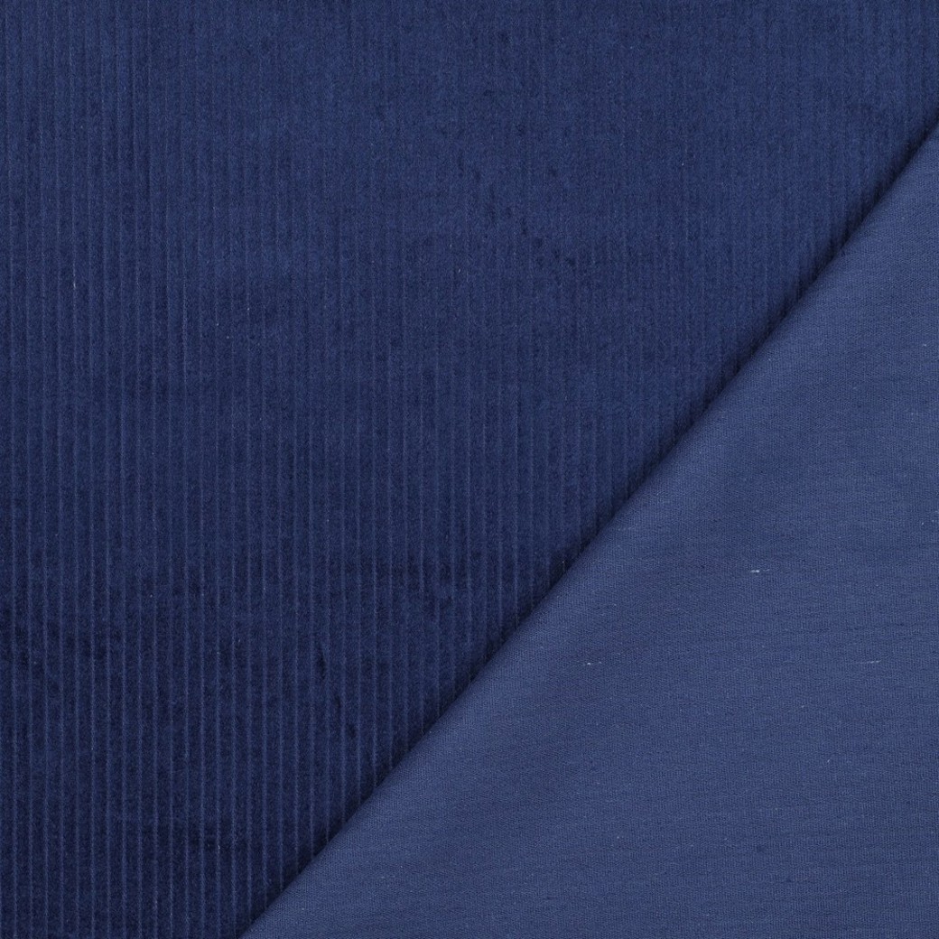 WASHED CORD 4.5W DARK COBALT #4