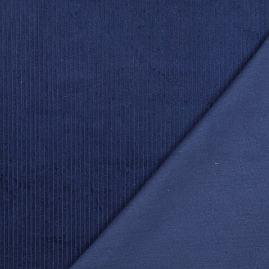 GEWASCHEN CORD 4.5W DUNKEL KOBALTBLAU #7