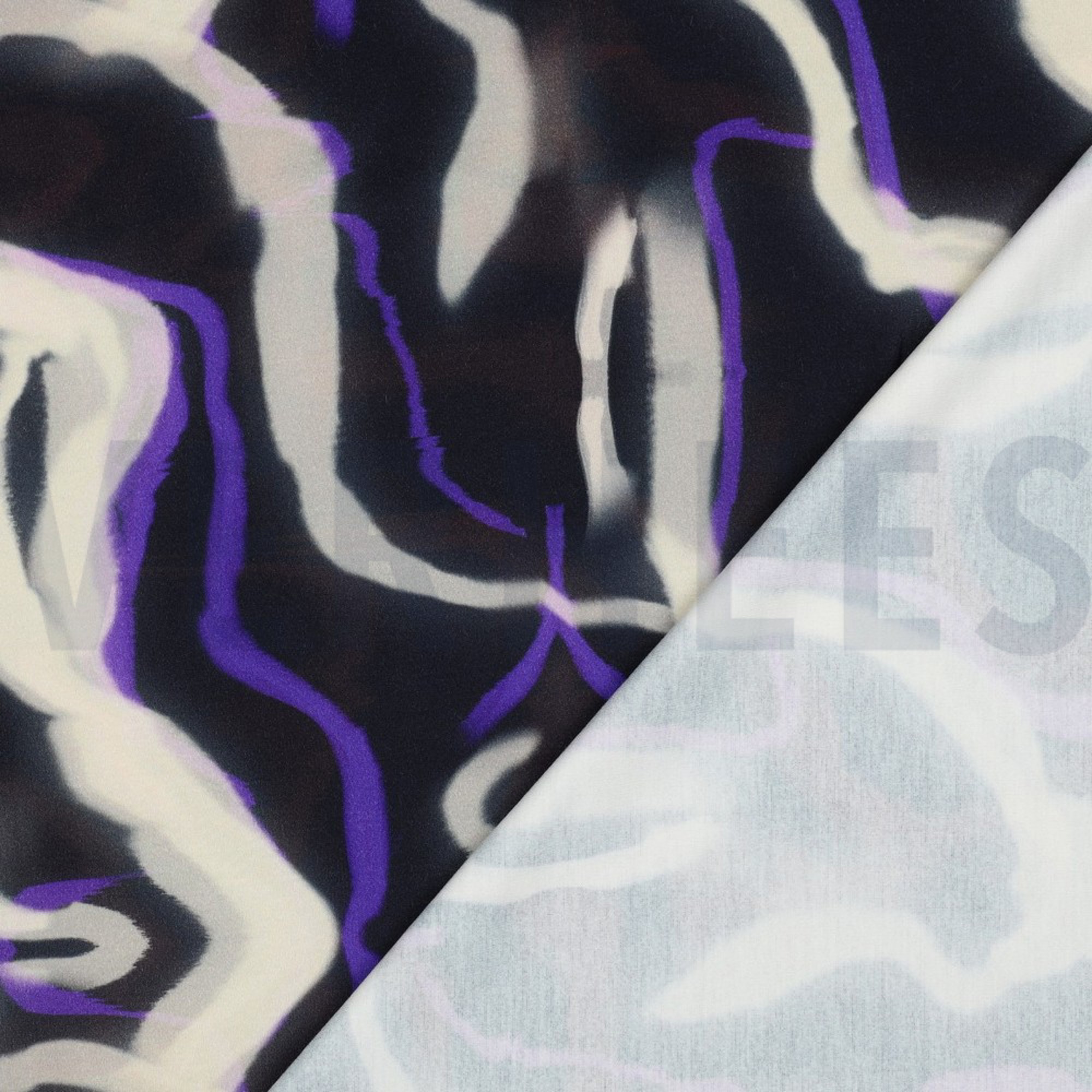 PUNTA DI ROMA DIGITAL ABSTRACT NAVY/OFF-WHITE (high resolution) #4