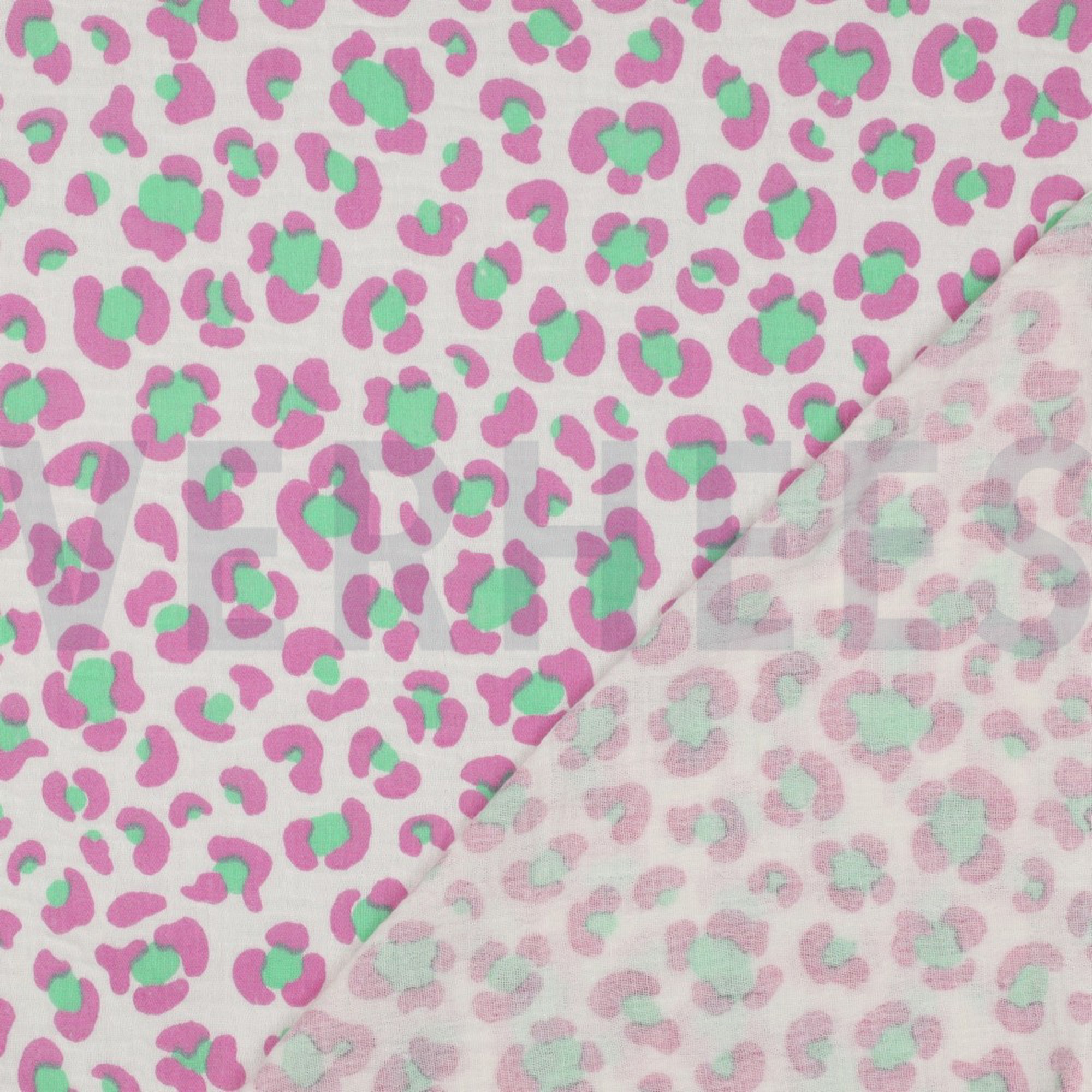 DOUBLE GAUZE ANIMAL SKIN ECRU (high resolution) #4
