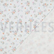 DOUBLE GAUZE GOTS FLOWERS WHITE (thumbnail) #4