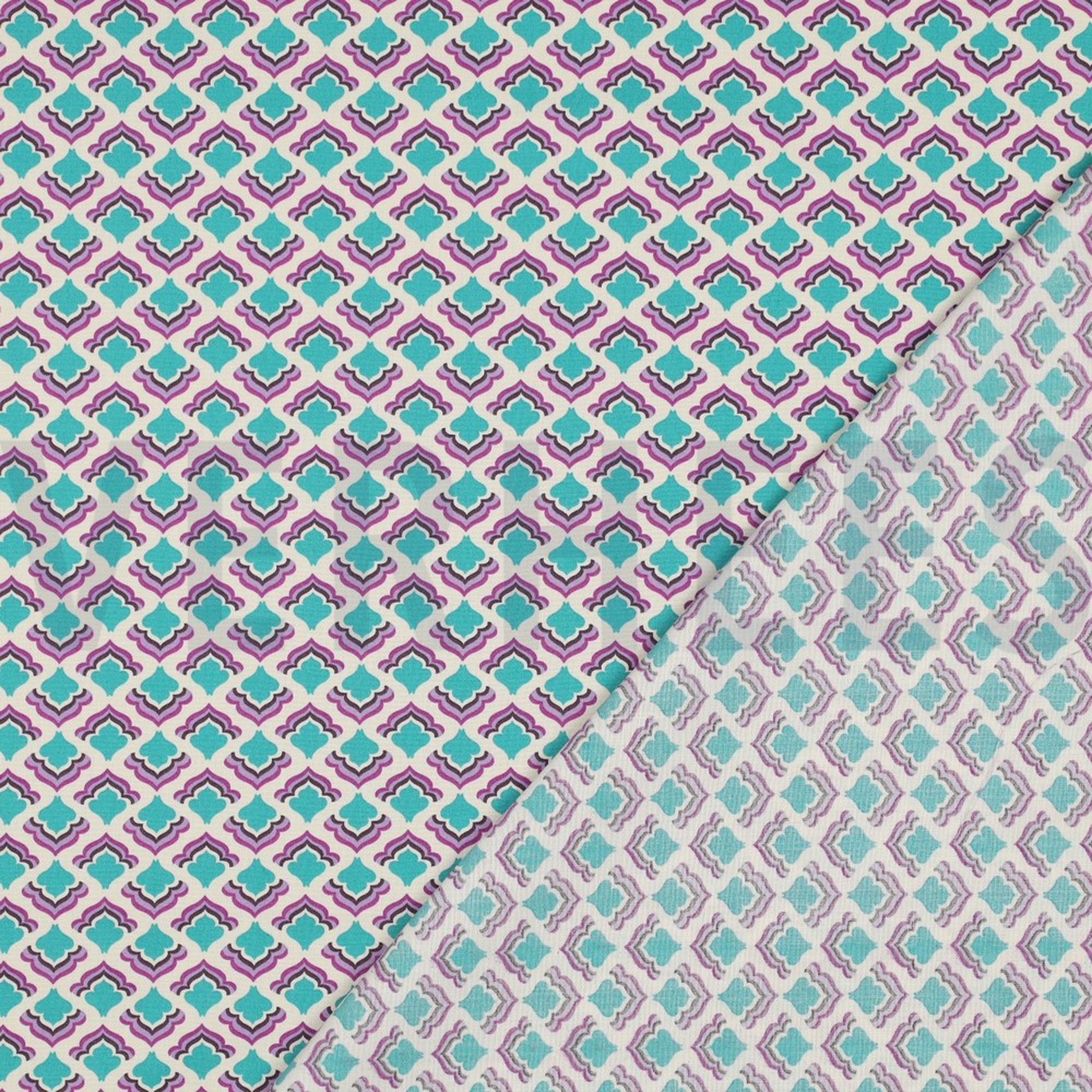 FINE POPLIN FLOWERS PURPLE (high resolution) #4