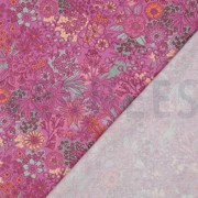 FINE POPLIN DIGITAL FLOWERS FUCHSIA (thumbnail) #4