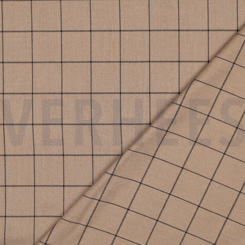 CHECK BEIGE/BLACK #4