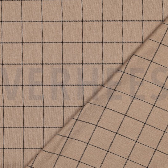 CHECKS BEIGE/BLACK #7