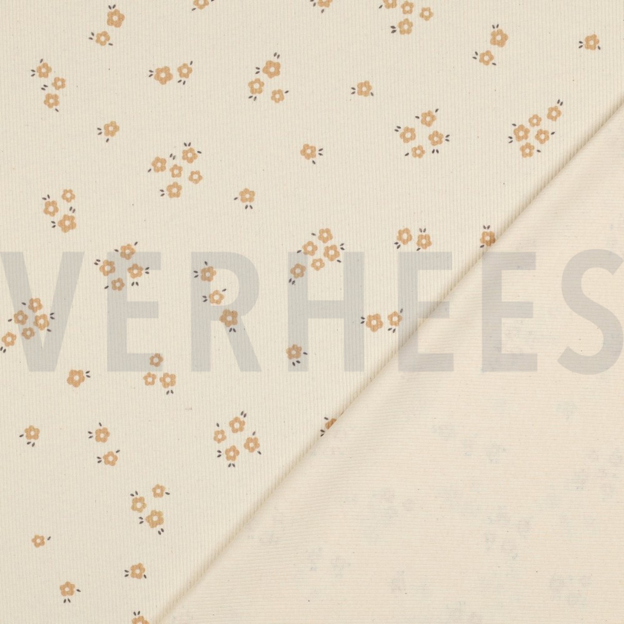 RIB JERSEY GOTS FLOWERS NATURAL (high resolution) #4