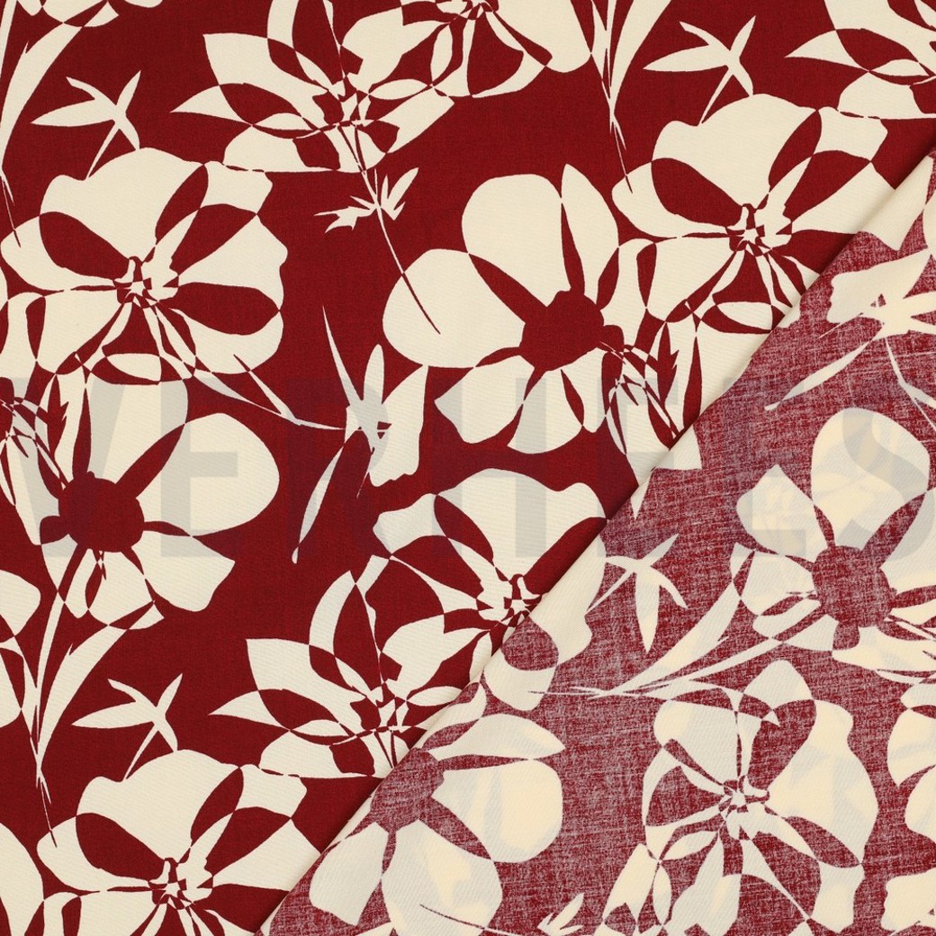 RADIANCE ABSTRACT FLOWERS RED #4